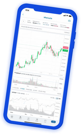 Live portfolio dashboard of the Keenmaturic crypto trading app